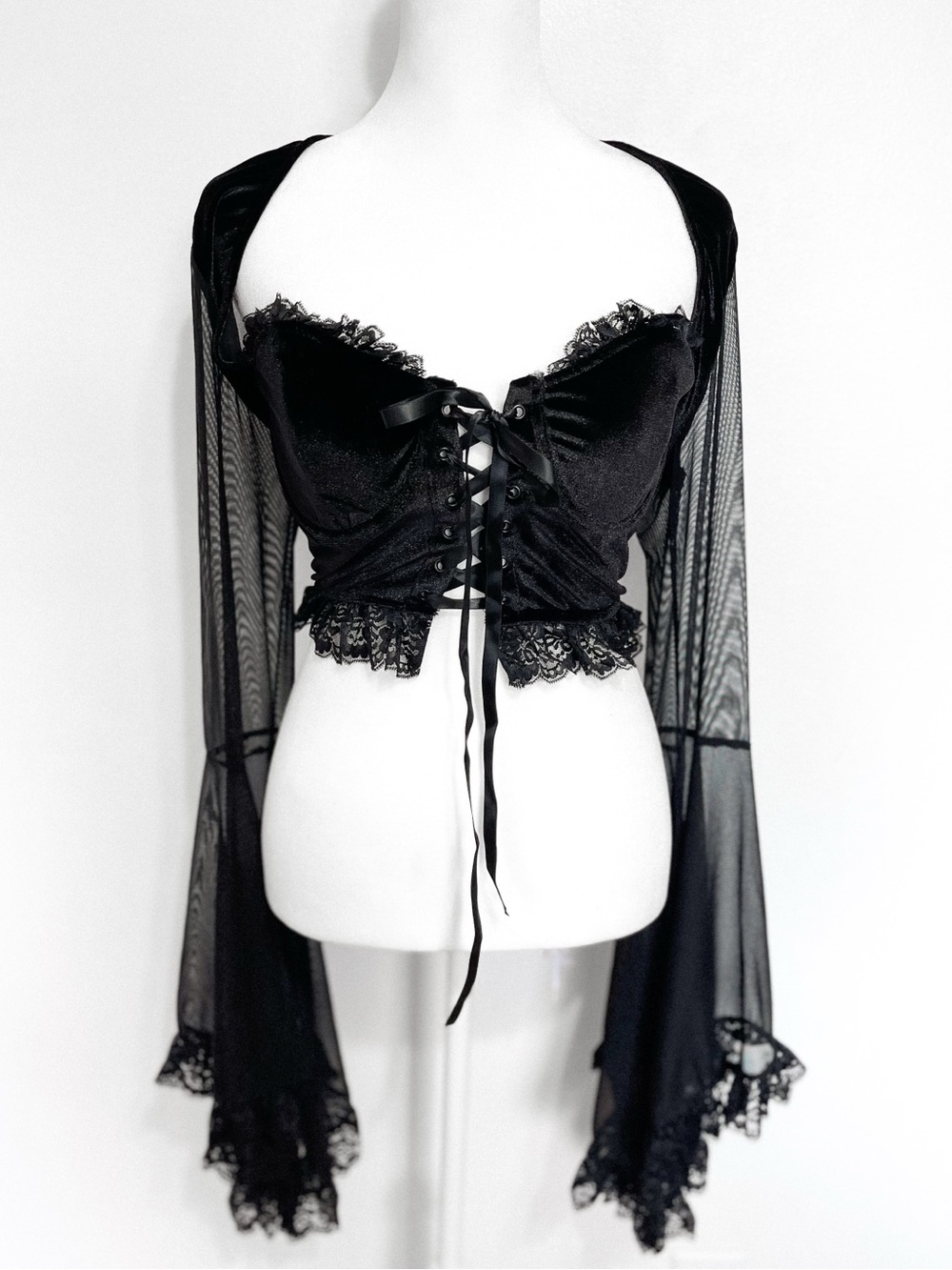 Widow Private Misery Velvet Top